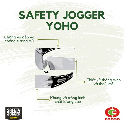 Kính bảo hộ Jogger Safety Yoho